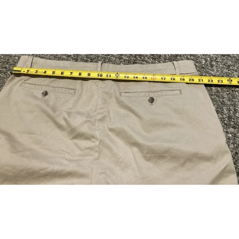 Banana Republic Khaki Chino Pants Men's 40x30 Beige Straight Leg Stretch Casual
